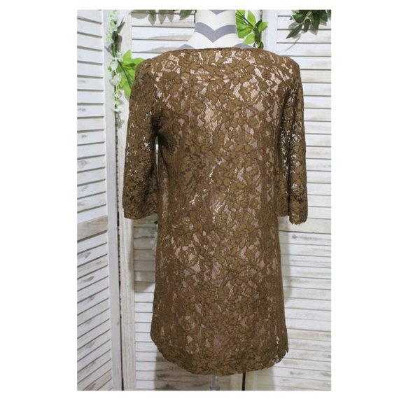 Fossil lace overlay dress (1367)🔮 - Picture 5 of 7